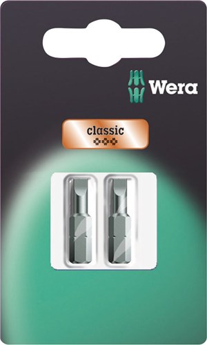 Wera 800 1 z set zb 800 1 z 1 x 0,6x4,5x25; 1x0,8x5,5x25; - 2 pezzi | andato= andato - 05073300001-1