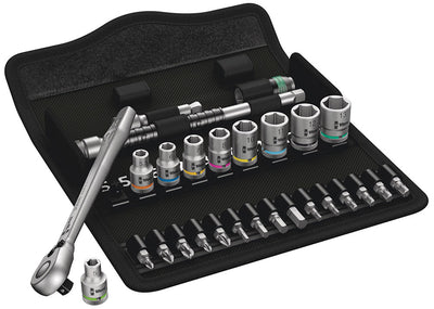 WERA 8100 SA 8 Set di ratettelli metallici Zyklop, commutazione pall 1 4