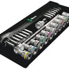 Wera 8100 sc 8 zyklop metal-ratelset omschakelbaar, 1 2 aandrijving gereedschapsset (28-delig)
