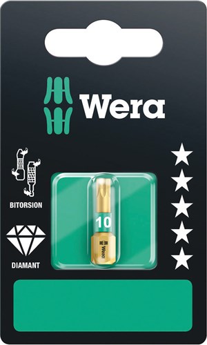 Wera 867 1 punte Torx® BDC, tx 10 x 25 mm - 1 Pezzo - 05134374001