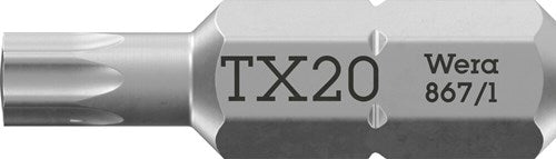 Wera 867 1 punte torx®, tx 20 x 25 mm - 1 pezzo(i) - 05066487001