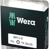 Wera 867 1 z punte torx®, tx 30 x 25 mm (10 punte per scatola) - 1 pezzo/i - 05072411001