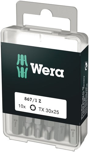 Wera 867 1 z torx® bits, tx 30 x 25 mm (10 bits pro box) - 1 stuk(s) - 05072411001