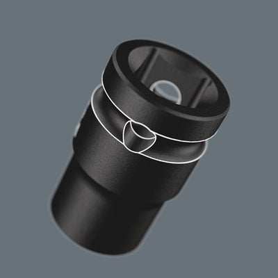 Presa attuatore Imp wera 8790 b con 3 8 - azionamento, 10 x 30 mm - 05005501001