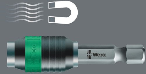 Wera 889 4 1 k rapidaptor universele bithouder, 1 4 duim x 50 mm x 1 4 duim - 1 stuk(s) - 05052502001