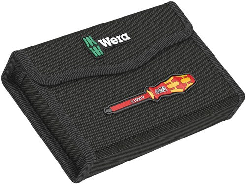Wera 9413 estuche de tela kraftform kompakt vde 17 extra delgado 1, vacío, 240 x 148 x 47 mm - 05136462001
