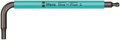 Wera 950 spks llave L multicolor, métrico, 2 x 56 mm - 05022670001
