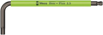 Wera 950 spks Chiave a L multicolore, metrico, 2,5 x 63 mm - 05022671001