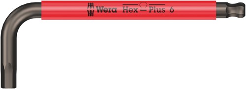 Wera 950 spks llave L multicolor, métrico, 6 x 100 mm - 05022675001