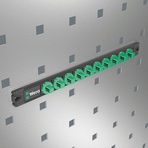 Wera 9601 dop-magneetstrip, 3 8 , leeg, 30 x 340 mm - 05136421001