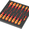 Inserto schiumaggio Wera 9711 con cacciaviti VDE