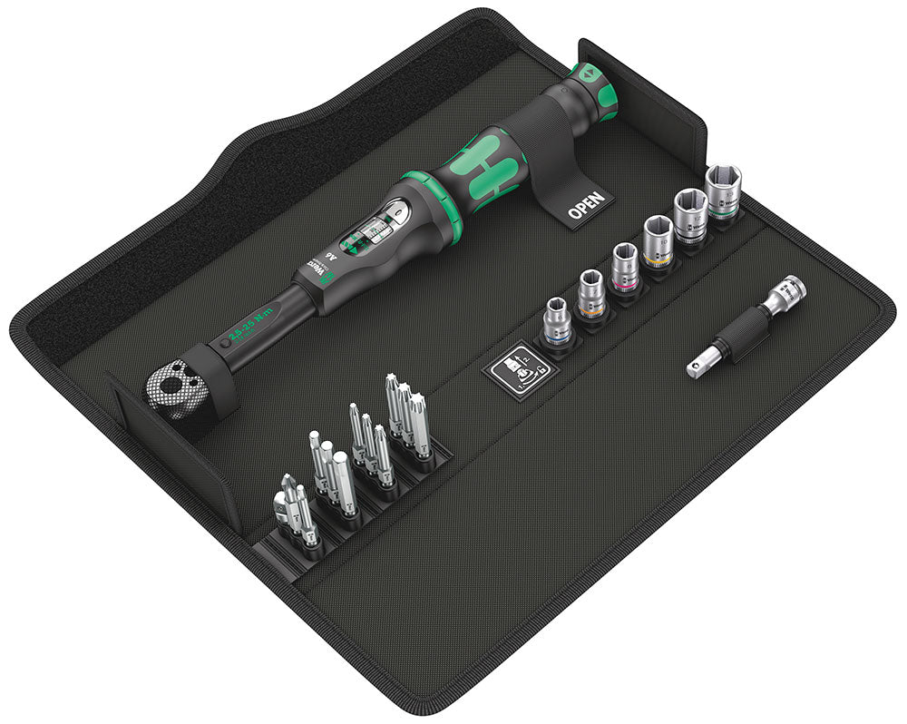 Tasti di coppia WAA Imposta 20 pezzi Click-Torque