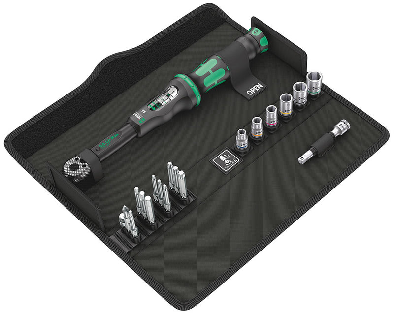Wera click-torque a6 set 1 - torque wrench 1 4 (2.5-25nm)