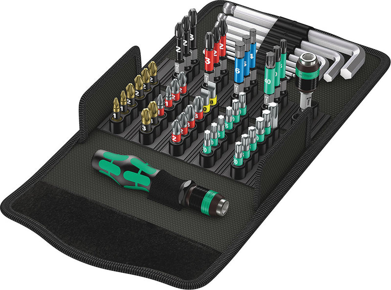 Wera kraftform kompakt 100 gereedschapsset (52-delig)