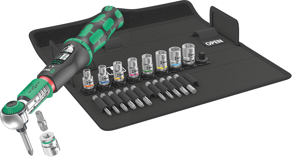 Wera safe-torque a 2 set 1, 1 4 zeskant, 2-12 nm, 23-delig - 05075832001