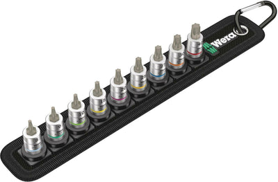 Waa riem bit dops set torx 1 4 unidad | De 9 piezas