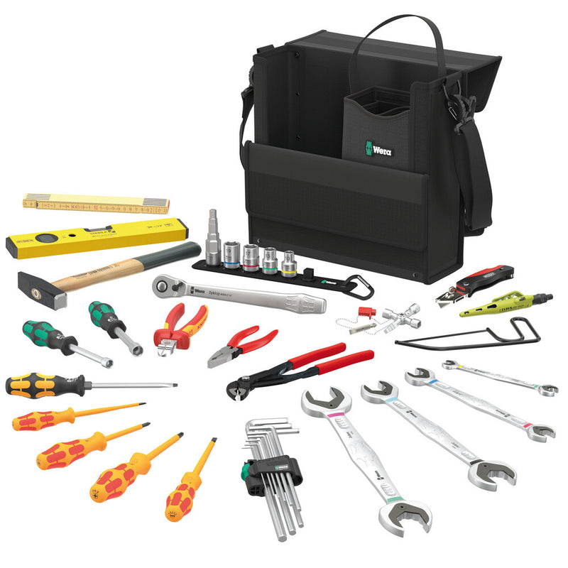 WERA 2GO SHK 1 Tool set para su uso en el Sanit
