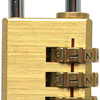 Candado Werkzeyt de latón 35,5x3mm - b34123