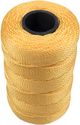 Werkzeyt pp touw 1mm 8kg geel bobijn 125m - b34179