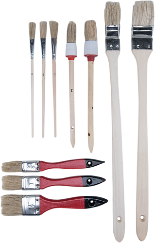 Set di pennelli Werkzeyt 10 pezzi - b21623