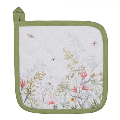 Clayre eef agarradera flores 20x20cm