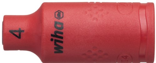 Wiha 246223 inserto de llave de vaso aislado 1 4 hexágono exterior 4,0 mm x 42 mm - 43088