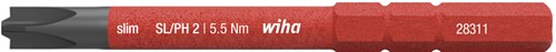 Wiha 2831132 broca slimbit eléctrica plusmin phillips sl ph2 x 75 mm - 34588