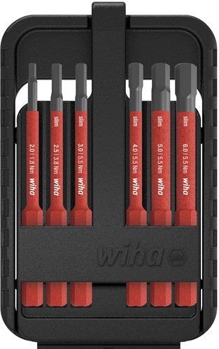 Wiha Bit Set SlimBit Electric 43156