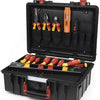 Wiha 9300-70403 cassetta degli attrezzi set base l elettrica | 18 pezzi - 45530
