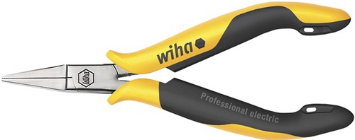 Alicates de punta plana Wiha profesional esd | mandíbulas cortas y planas | 120 mm | 4 3 4 - 26806 - 26806