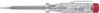 Wiha sb2553 spanningszoeker 220-250 volt sleufkop transparant, met clip in blister 3.0 mm - 32201