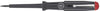 Wiha sb2557 spanningszoeker 150-250 volt sleufkop zwart, met clip in blister 3.0 mm - 31771