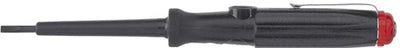 Wiha SB2557 comprobador de tensión 150-250 voltios cabeza ranurada negro, con clip en blister 3,0 mm - 31771
