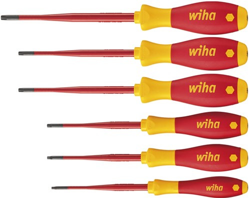 Set cacciaviti Wiha | tx-bo da 6 pezzi | maniglia multicomponente | lama tonda | 1 pezzo - 41245 41245