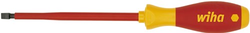 Wiha schroevendraaier | snedebreedte 2,5 mm | klinglengte 75 mm vde geïsoleerd | 1 stuk - 00820 - 00820
