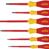 Wiha schroevendraaierset 320nk6 | 6-delig | sleuf ph | vde | 1 stuk - 00833 - 00833