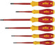 Wiha softfinish slimfix sleuf ph schroevendraaierset vde 3201k6 | 6-delig | - 35389