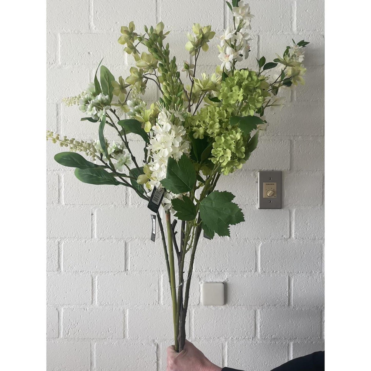 Collezione Roberts fiore artificiale eremures spray 82 cm bianco
