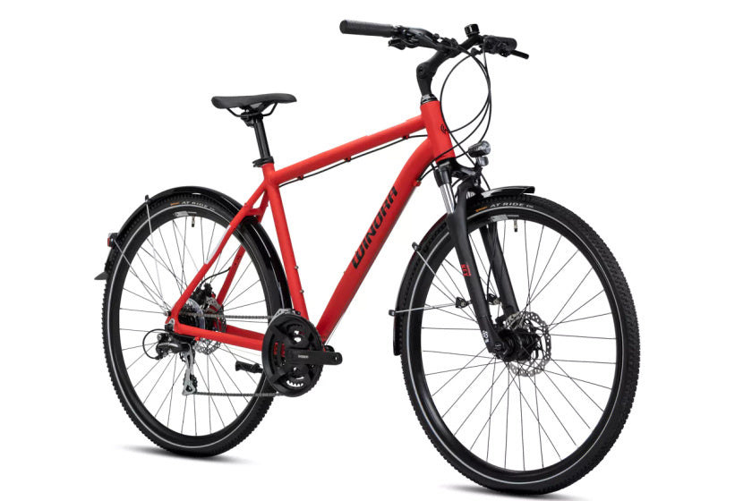 Winora Domingo 24 Sport 28 pulgadas 48 cm Hombres de 24v rojo