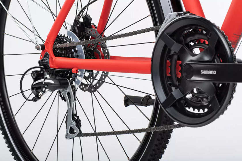 Winora Domingo 24 Sport 28 pulgadas 48 cm Hombres de 24v rojo