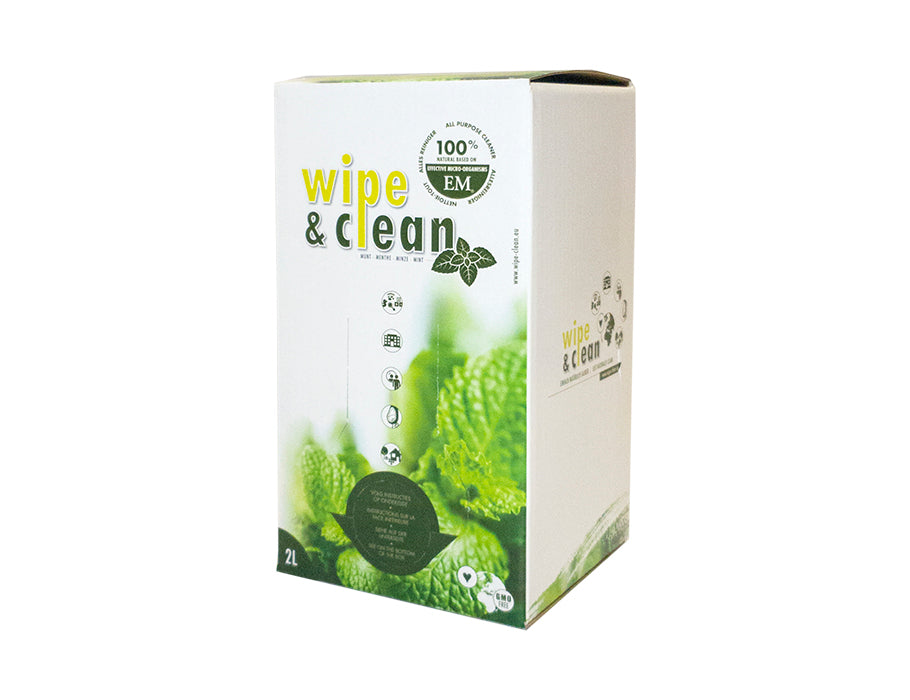 EMITON Cleaning Agent Wipe Clean Mint 2L