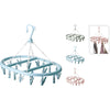 Washing hanger 20 pegs 3 assortment | 3 pezzi