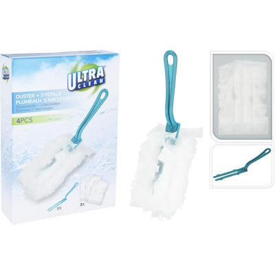 Plumero ultra limpio con recambio 3 piezas