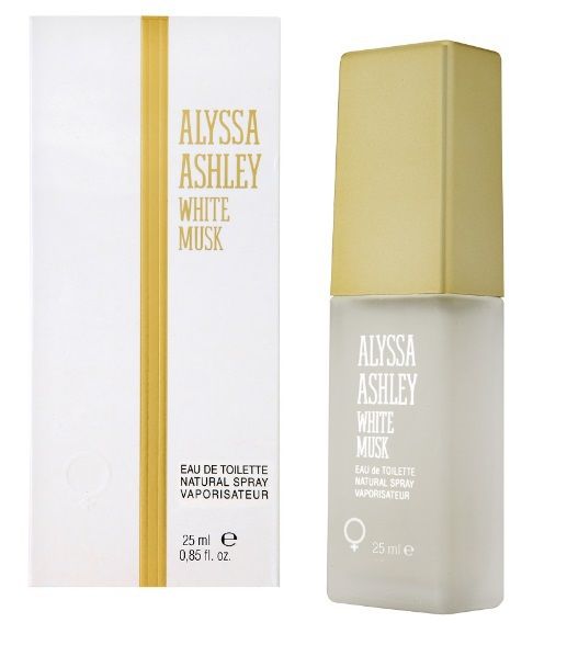 Alyssa Ashley Alyssa Ashley Eau de Toilette Spray White Musk 25 ml Unisex