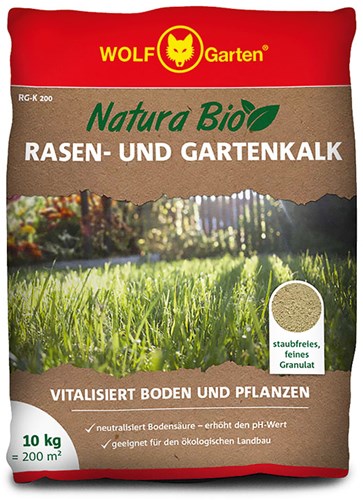 Wolf garten natura bio gazon- tuinkalk 10kg rg-k 200 - 3836555