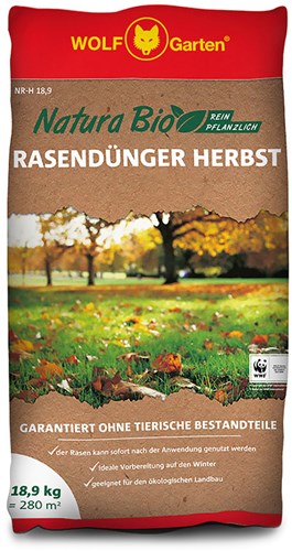 Wolf garten natura bio gazonmest herfst nr-h 18,9 - 3852570