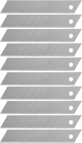 Wolfcraft afbreekmessen | 18mm | 8 segmenten | 10 stuks - 4303000