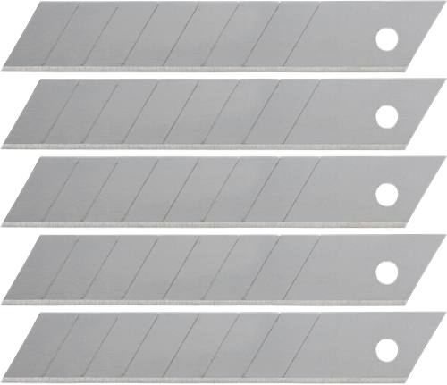 Cuchillos desmontables Wolfcraft | en caja | 18 mm | 5 piezas - 4181000