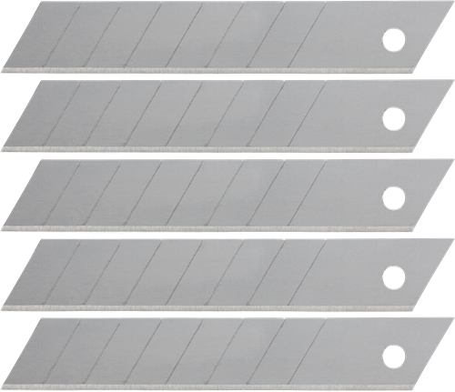 Cuchillos desmontables Wolfcraft | en caja | 18 mm | 5 piezas - 4181000