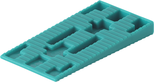 Wolfcraft afstandswiggen | van kunststof | 40 stuks - 6930000